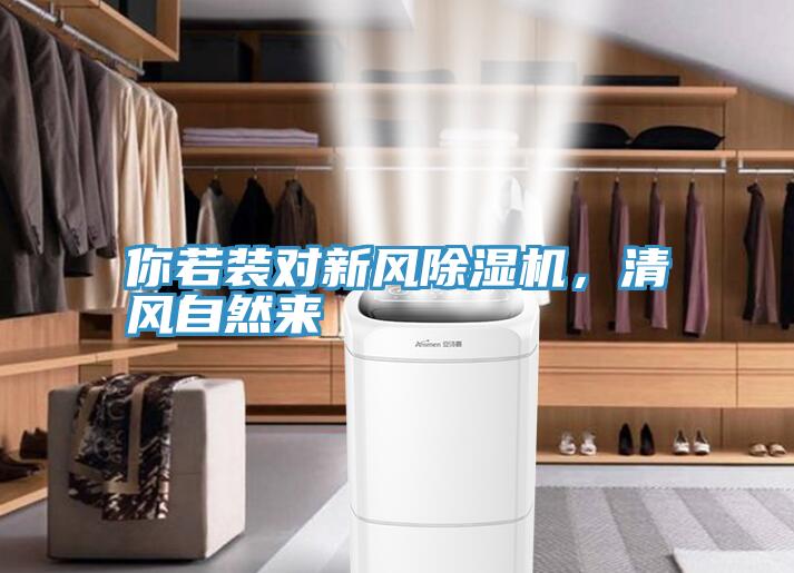 你若裝對(duì)新風(fēng)除濕機(jī)，清風(fēng)自然來(lái)