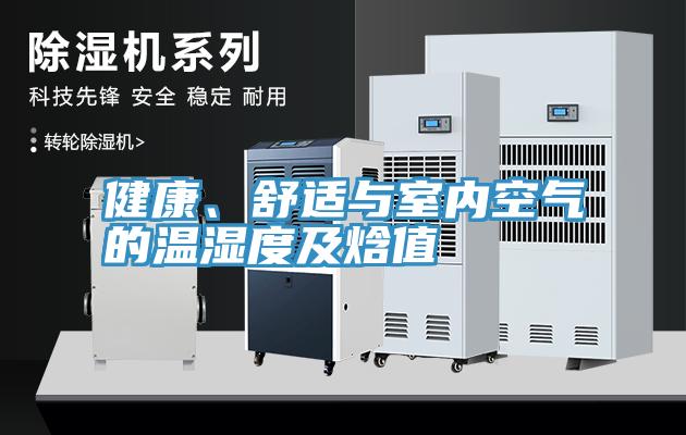 健康、舒適與室內(nèi)空氣的溫濕度及焓值