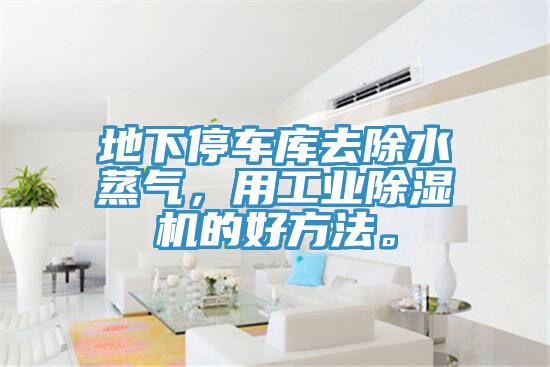 地下停車庫去除水蒸氣，用工業(yè)除濕機(jī)的好方法。