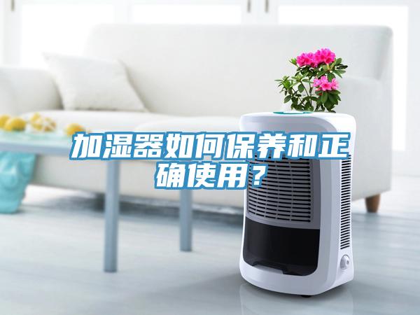 加濕器如何保養(yǎng)和正確使用？