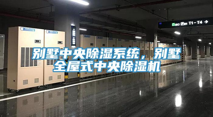 別墅中央除濕系統(tǒng)，別墅全屋式中央除濕機(jī)