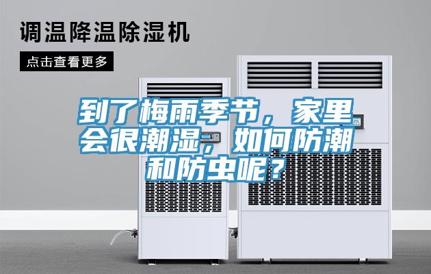 到了梅雨季節(jié)，家里會(huì)很潮濕，如何防潮和防蟲呢？