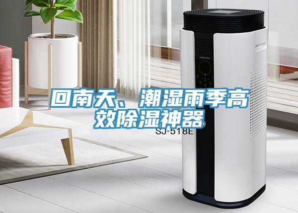 回南天、潮濕雨季高效除濕神器