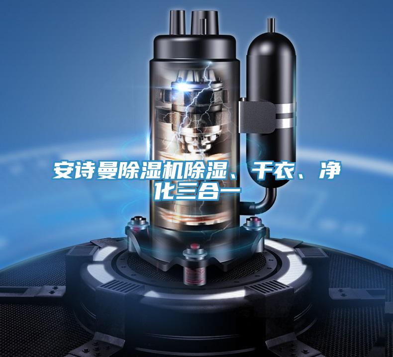 安詩曼除濕機除濕、干衣、凈化三合一