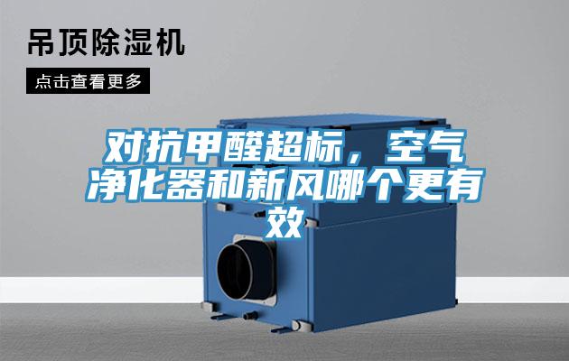 對抗甲醛超標(biāo)，空氣凈化器和新風(fēng)哪個更有效