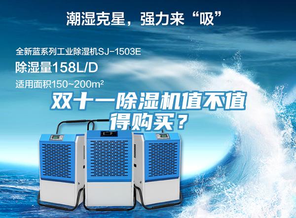 雙十一除濕機值不值得購買？