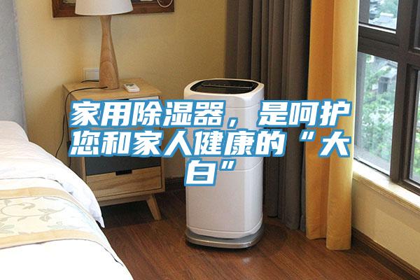 家用除濕器，是呵護您和家人健康的“大白”