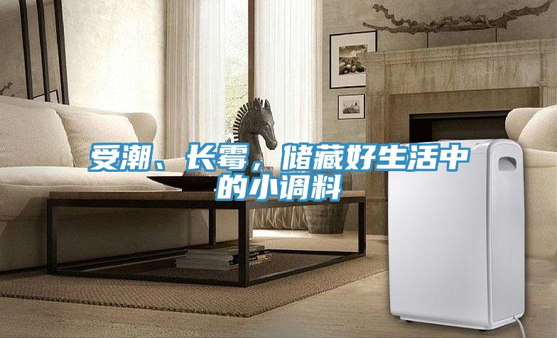 受潮、長霉，儲藏好生活中的小調料