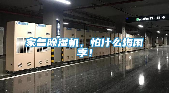家備除濕機(jī)，怕什么梅雨季！