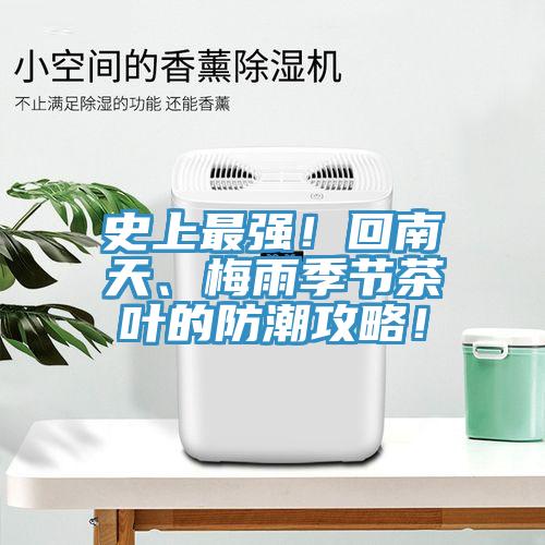 史上最強(qiáng)！回南天、梅雨季節(jié)茶葉的防潮攻略！