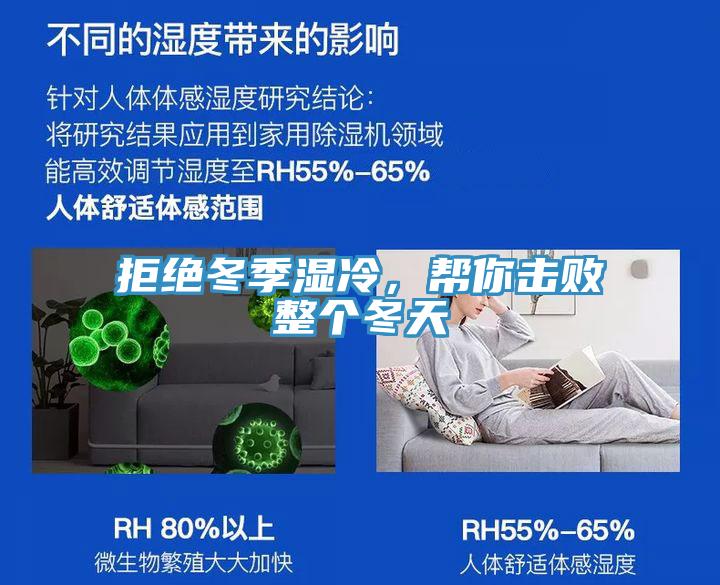 拒絕冬季濕冷，幫你擊敗整個冬天