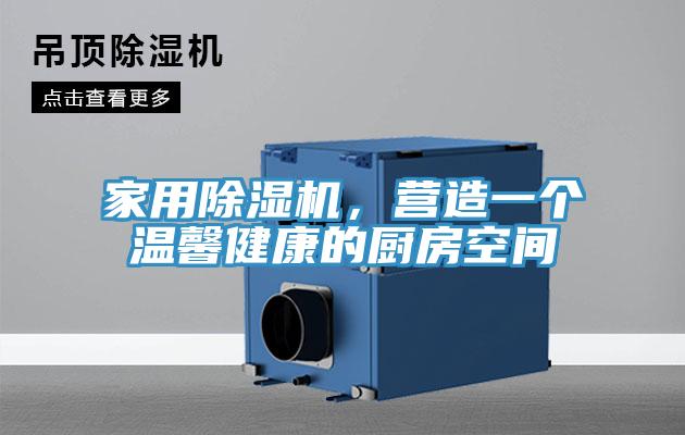 家用除濕機，營造一個溫馨健康的廚房空間