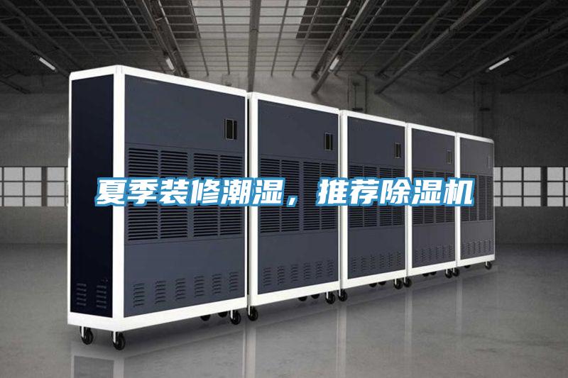 夏季裝修潮濕，推薦除濕機