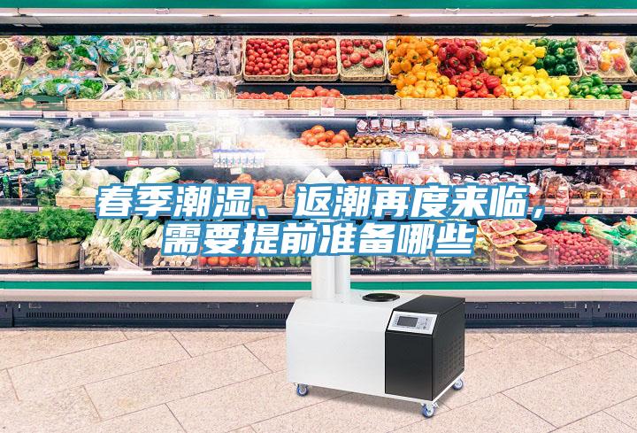 春季潮濕、返潮再度來臨，需要提前準備哪些