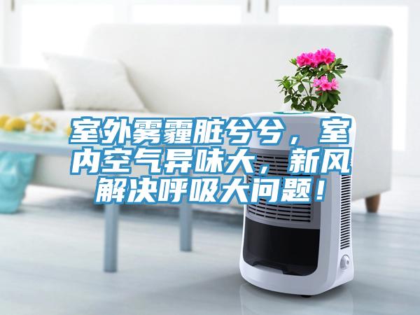 室外霧霾臟兮兮，室內(nèi)空氣異味大，新風解決呼吸大問題！