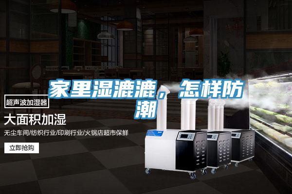 家里濕漉漉，怎樣防潮