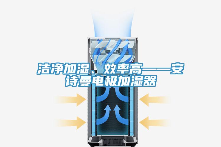 潔凈加濕、效率高——安詩(shī)曼電極加濕器