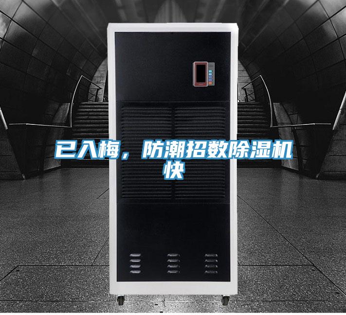 已入梅，防潮招數(shù)除濕機(jī)快