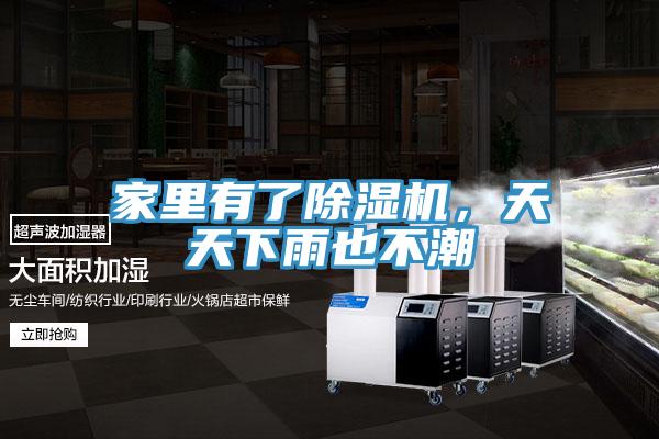家里有了除濕機(jī)，天天下雨也不潮