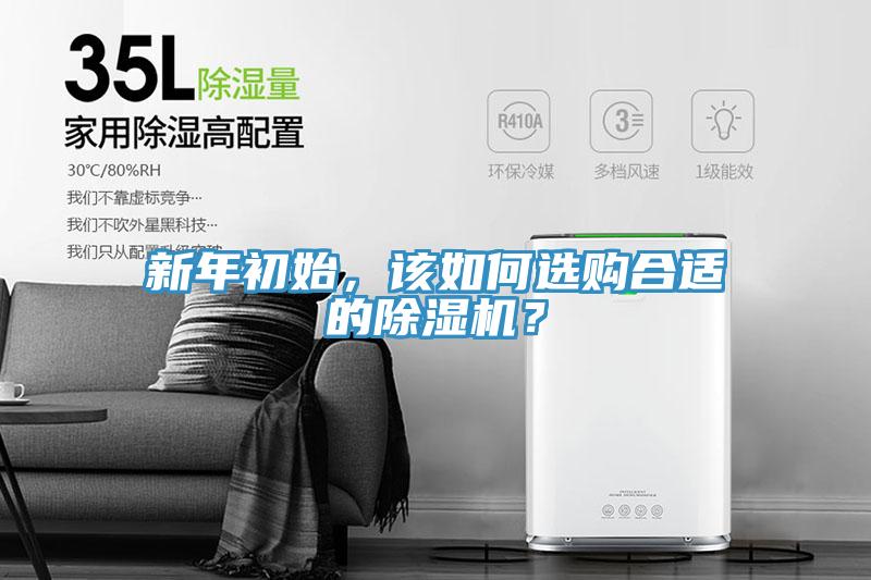 新年初始，該如何選購合適的除濕機？