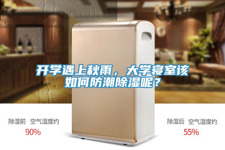 開(kāi)學(xué)遇上秋雨，大學(xué)寢室該如何防潮除濕呢？
