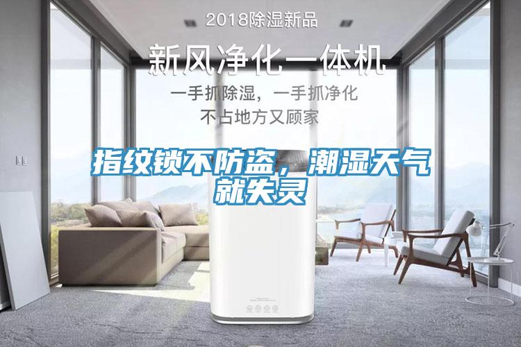指紋鎖不防盜，潮濕天氣就失靈