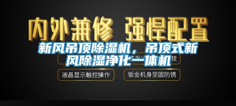 新風(fēng)吊頂除濕機，吊頂式新風(fēng)除濕凈化一體機