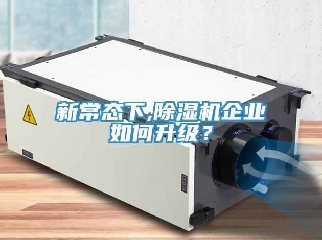 新常態(tài)下,除濕機企業(yè)如何升級？