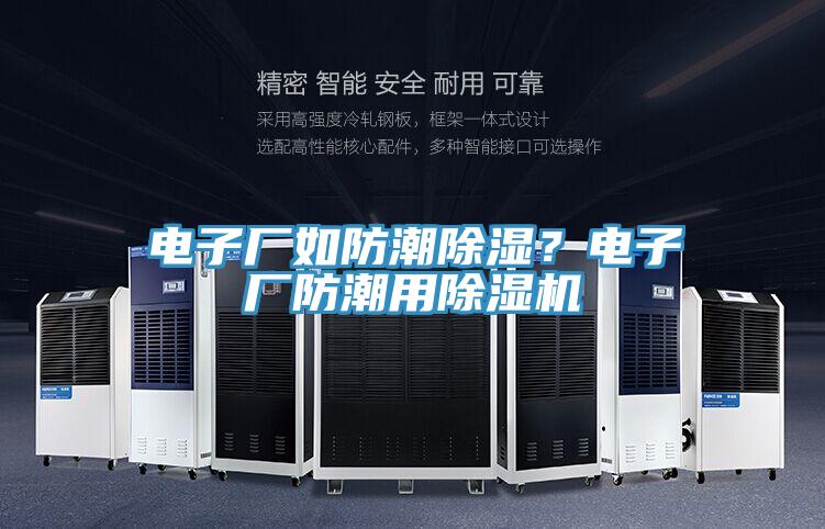 電子廠如防潮除濕？電子廠防潮用除濕機(jī)