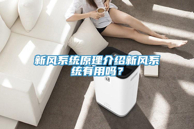 新風(fēng)系統(tǒng)原理介紹新風(fēng)系統(tǒng)有用嗎？