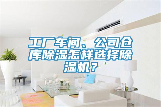 工廠車間、公司倉(cāng)庫(kù)除濕怎樣選擇除濕機(jī)？