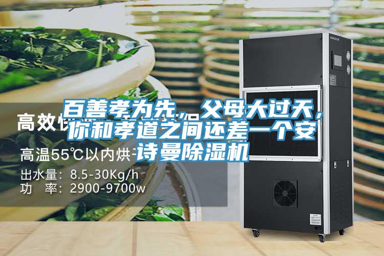 百善孝為先，父母大過(guò)天，你和孝道之間還差一個(gè)安詩(shī)曼除濕機(jī)