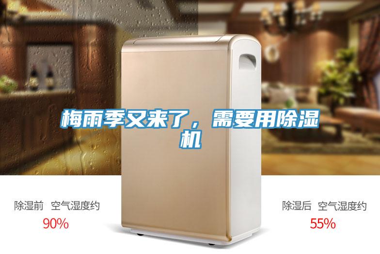 梅雨季又來了，需要用除濕機