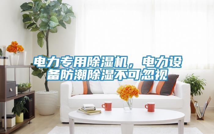 電力專用除濕機(jī)，電力設(shè)備防潮除濕不可忽視