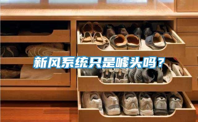 新風(fēng)系統(tǒng)只是噱頭嗎？