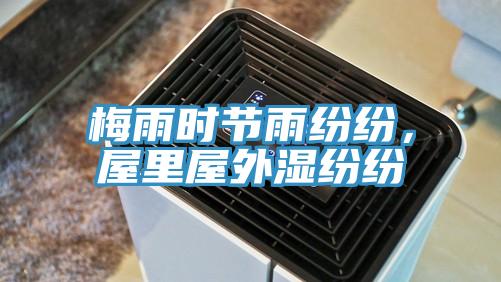 梅雨時節(jié)雨紛紛，屋里屋外濕紛紛