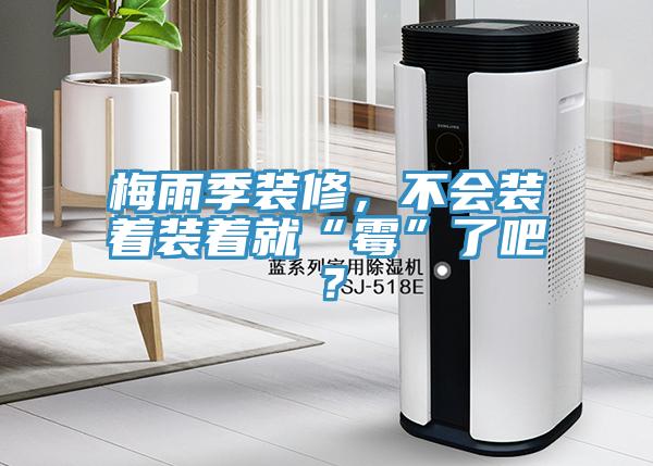 梅雨季裝修，不會(huì)裝著裝著就“霉”了吧？