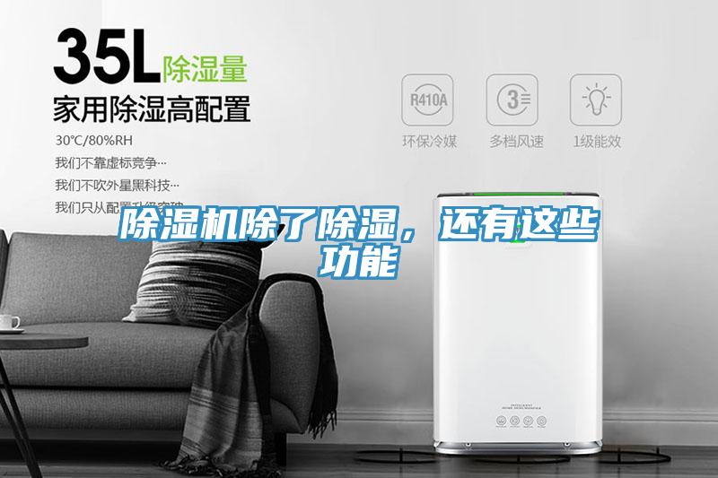 除濕機除了除濕，還有這些功能