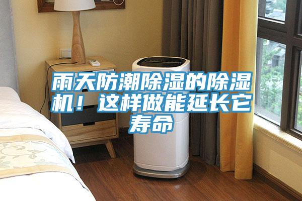 雨天防潮除濕的除濕機！這樣做能延長它壽命
