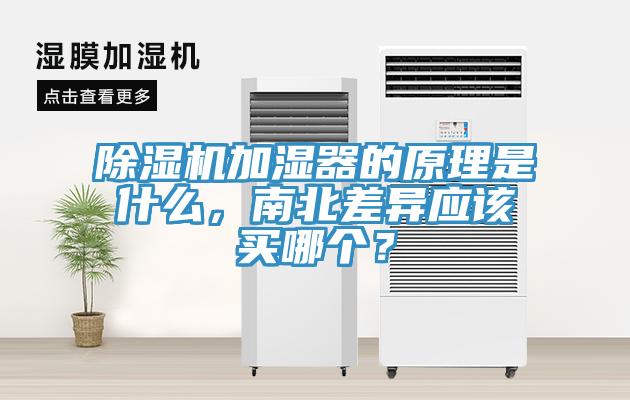 除濕機加濕器的原理是什么，南北差異應(yīng)該買哪個？
