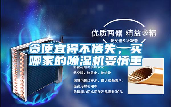貪便宜得不償失，買哪家的除濕機(jī)要慎重