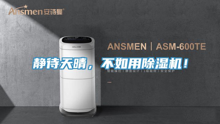 靜待天晴，不如用除濕機！