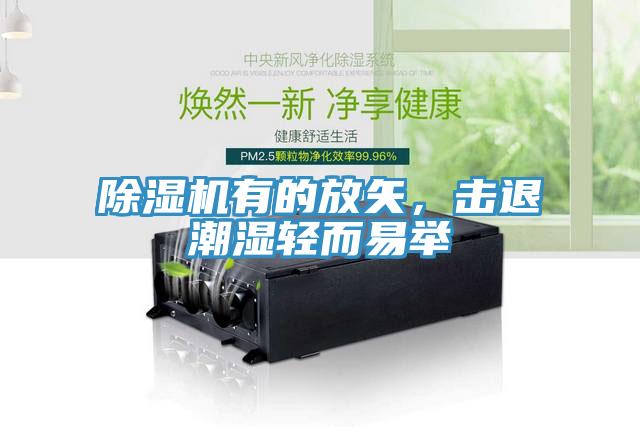 除濕機(jī)有的放矢，擊退潮濕輕而易舉