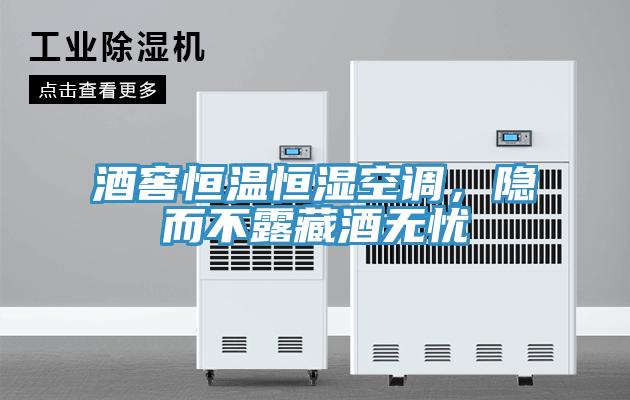 酒窖恒溫恒濕空調(diào)，隱而不露藏酒無(wú)憂