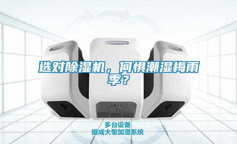 選對除濕機(jī)，何懼潮濕梅雨季？