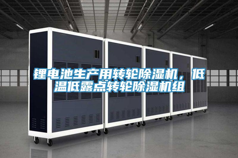 鋰電池生產(chǎn)用轉(zhuǎn)輪除濕機(jī)，低溫低露點(diǎn)轉(zhuǎn)輪除濕機(jī)組