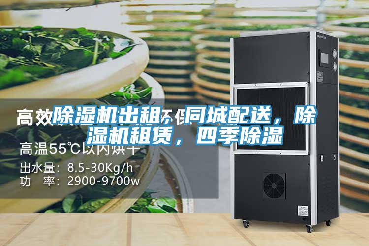 除濕機出租，同城配送，除濕機租賃，四季除濕