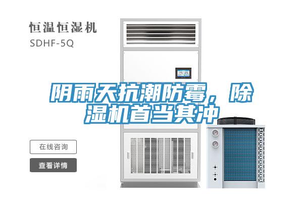 陰雨天抗潮防霉，除濕機首當(dāng)其沖