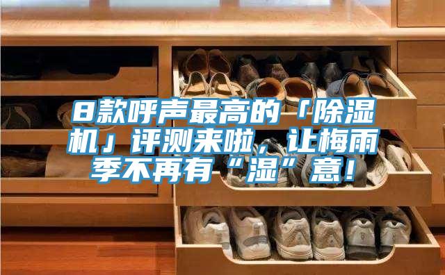 8款呼聲最高的「除濕機」評測來啦，讓梅雨季不再有“濕”意！
