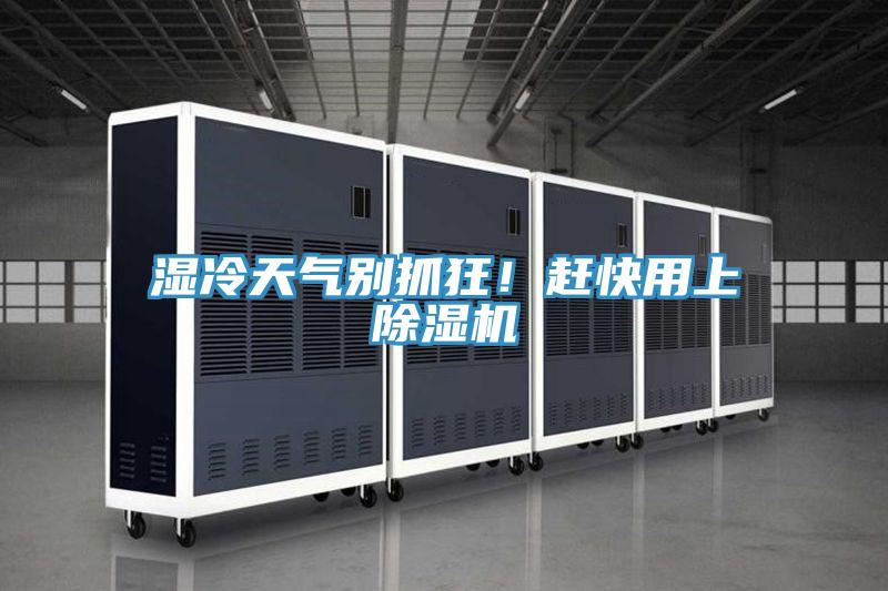 濕冷天氣別抓狂！趕快用上除濕機(jī)